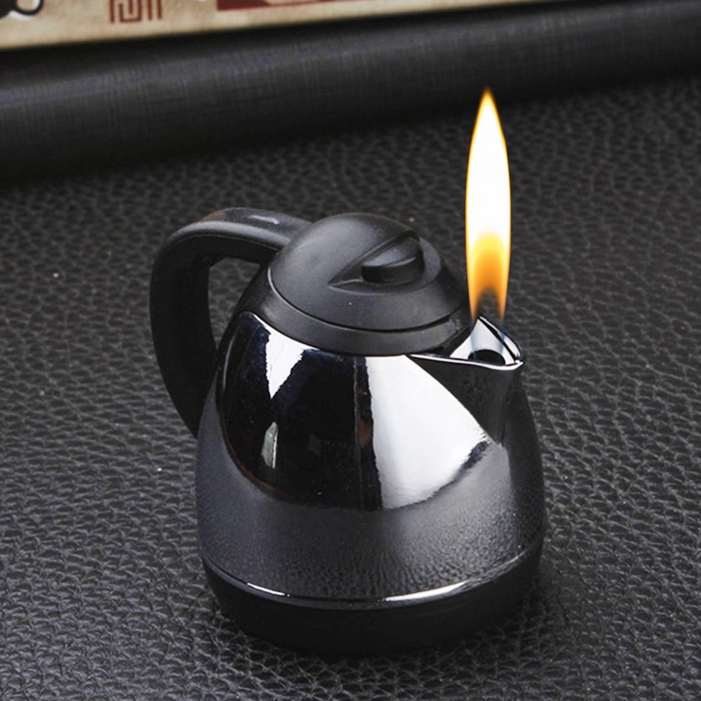 Bật lửa hình ấm nước siêu tốc - bình đun siêu tốc - xài gas