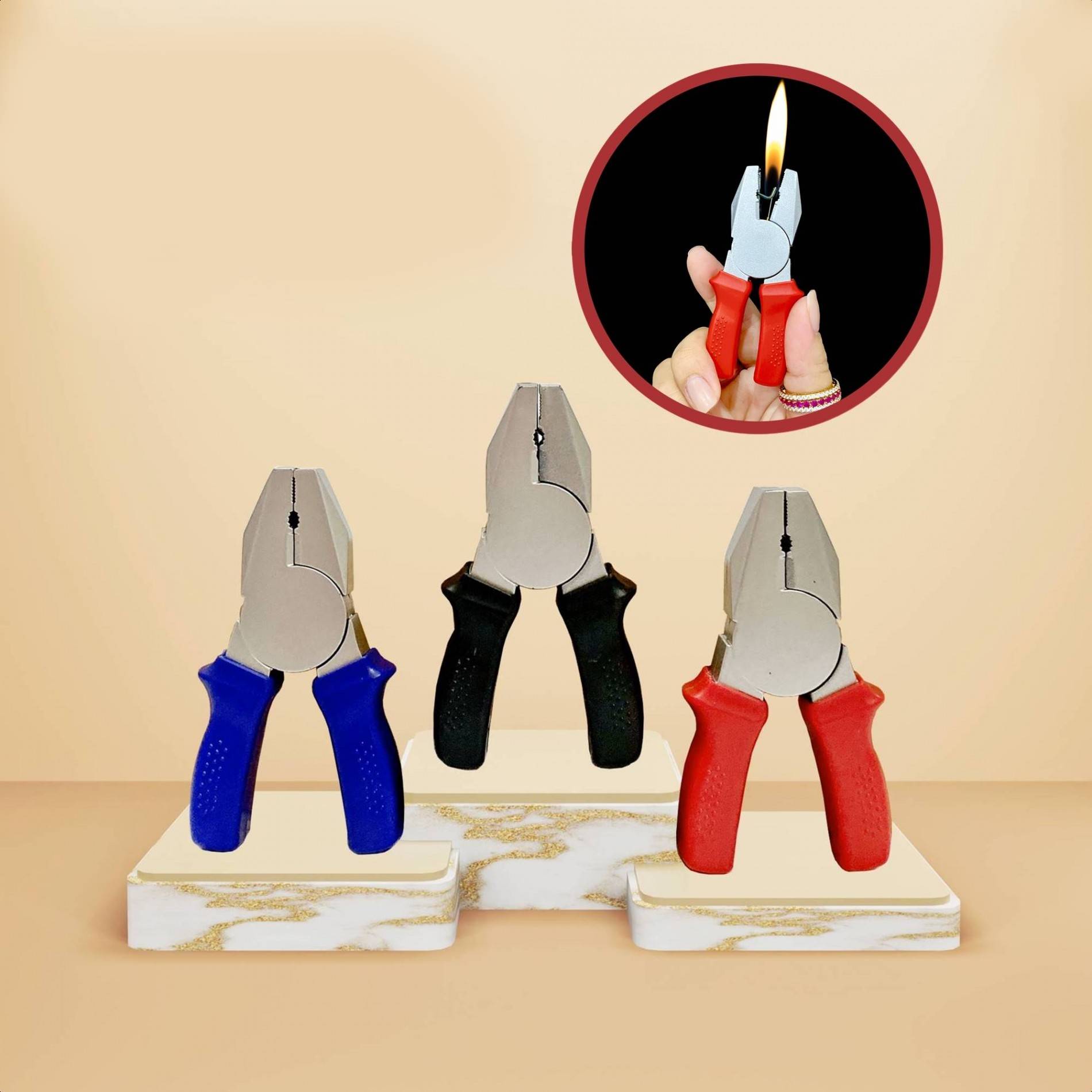 Bật lửa hình cây kìm - (xài gas)