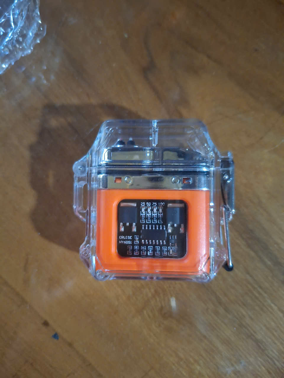 Bật lửa điện có đèn COB siêu sáng