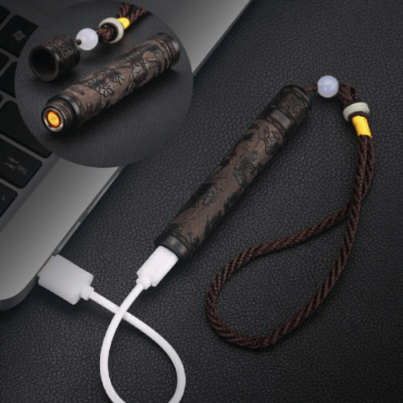 Hột quẹt điện thổi chiết hỏa từ, kiểu phim kiếm hiệp