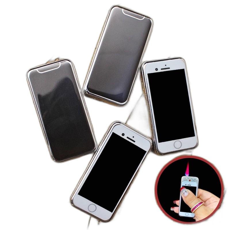 Bật lửa khò hình điện thoại iphone mini xài gas
