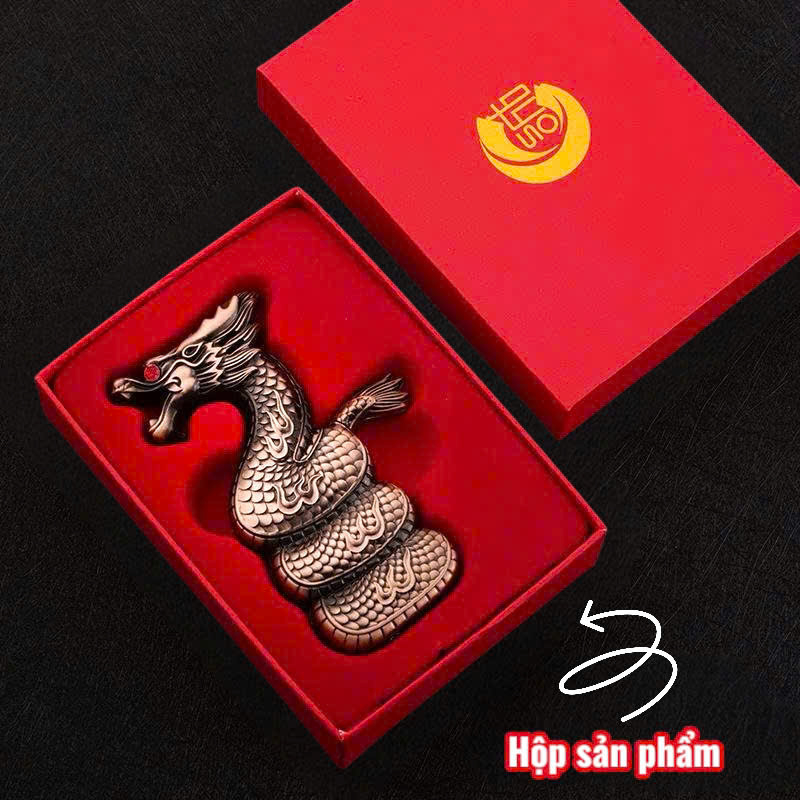 Bật lửa hình rồng để bàn trang trí xài gas