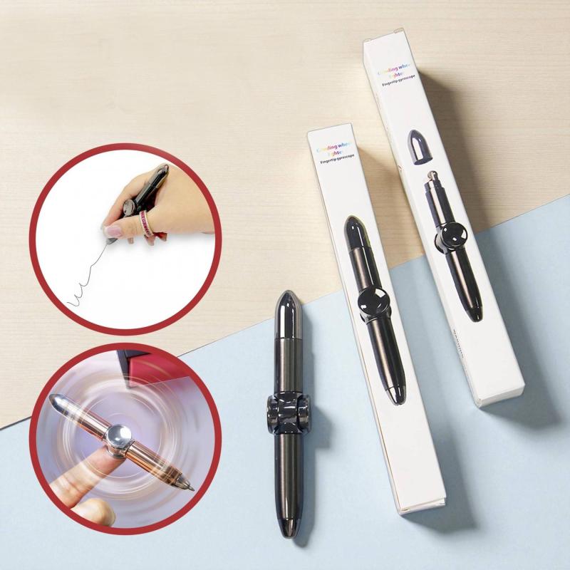 Bật lửa cây viết con quay kim loại viết được xài xăng