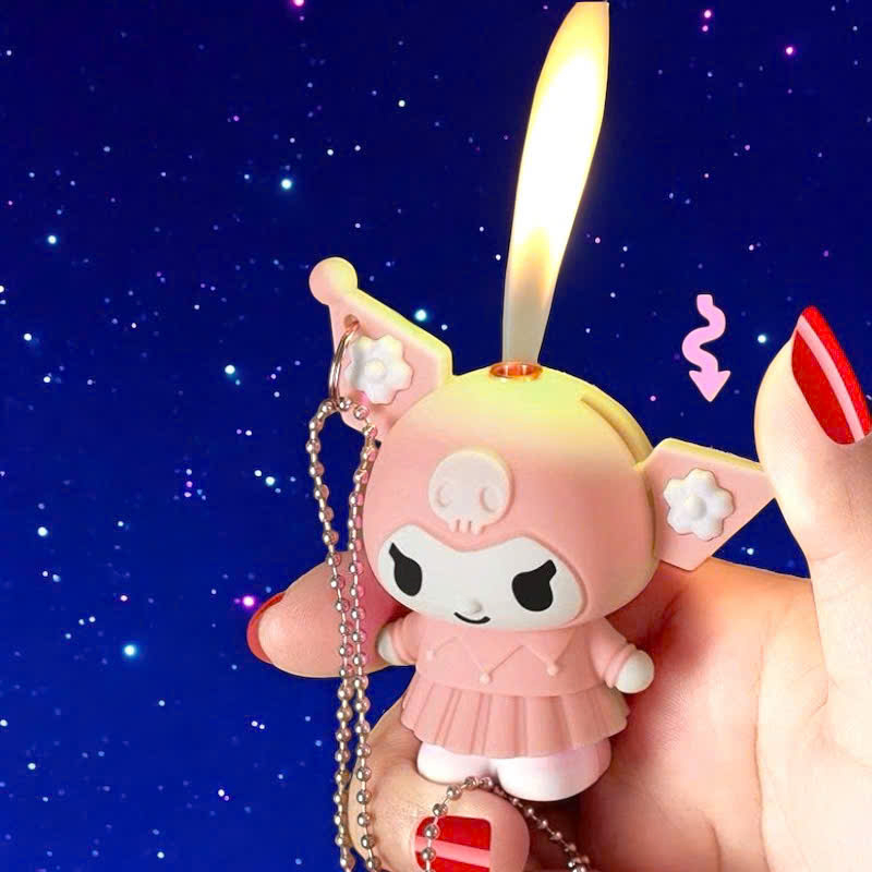 Bật lửa hình Kyromi có móc khóa hoặc dây đeo